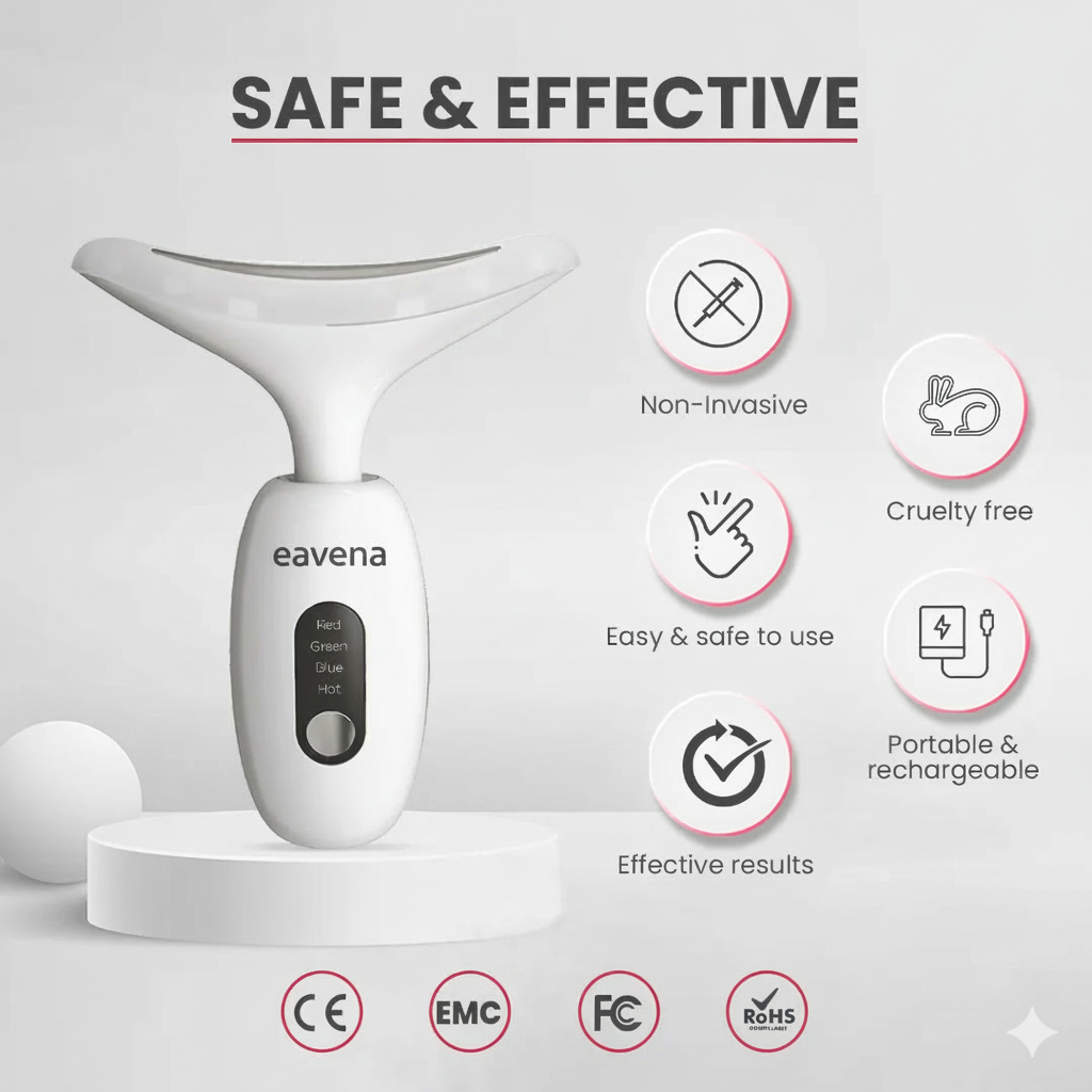 Eavena Radiance Lift Neck & Face Massager