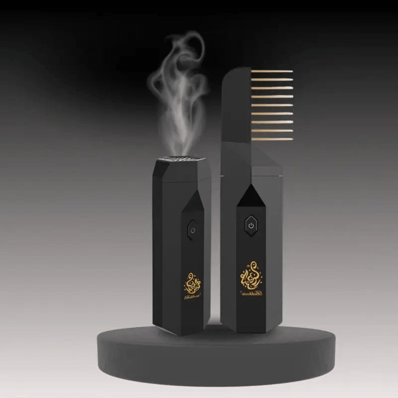 Eavena 2 in 1 Hair Comb Incense Burner & Home Diffuser | 1 Year Warranty | Rechargeable