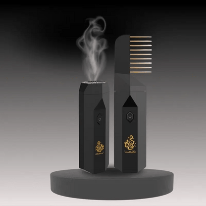 Eavena 2 in 1 Hair Comb Incense Burner & Home Diffuser | 1 Year Warranty | Rechargeable